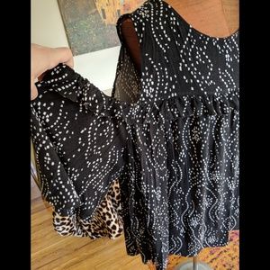 Ava & Viv cold-shoulder top